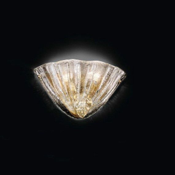 Бра Renzo Del Ventisette A 13824/2 DEC. 041 Transparent crystal and gold (Италия)