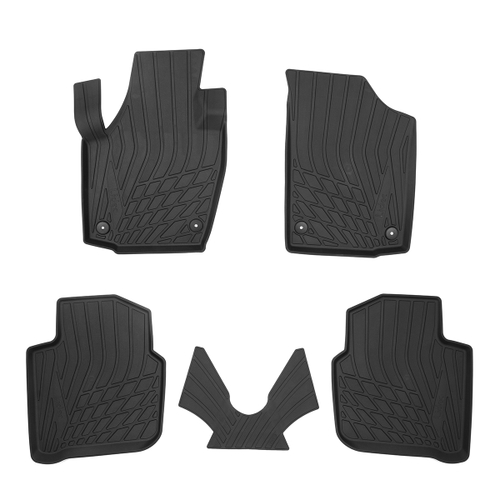 Ковры в салон Norplast/Unidec для Skoda Rapid (2013-), арт.NP11-LdC-81-650