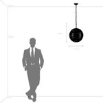 727061 Люстра VERONA 6х40W E14 ЗОЛОТО/ПРОЗРАЧНЫЙ