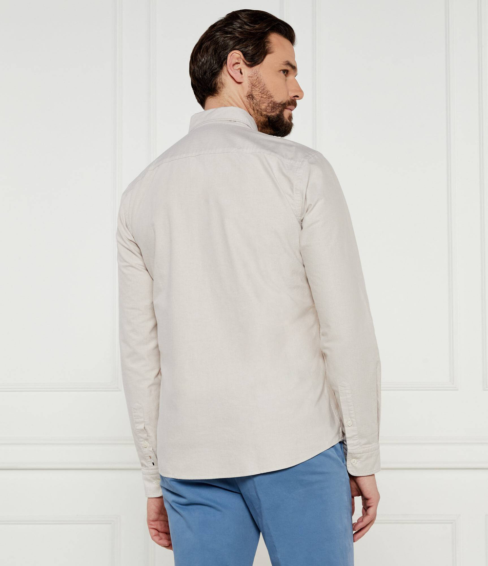 Рубашка H-ROAN-BD-E-C1-243 BOSS BLACK - бежевый(50520265)