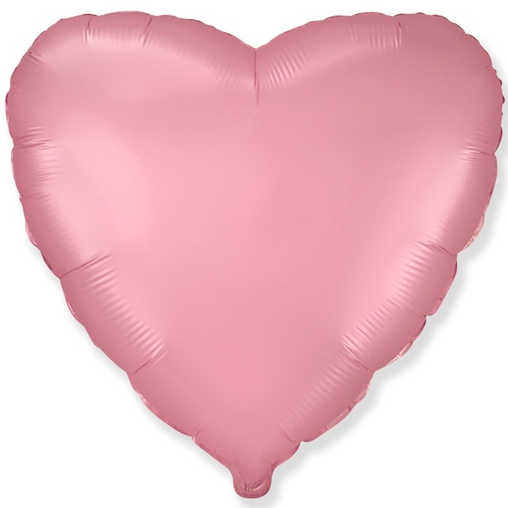 Шар Flexmetal сердце 18" сатин розовый 201500RS