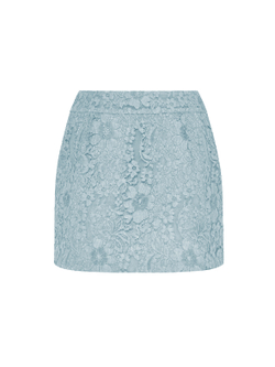 Юбка мини из кружева