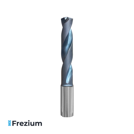 Сверло твердосплавное по металлу "Guhring" (18,4x20x101x153 СОЖ; 65804)