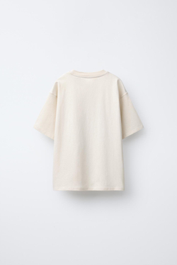 ZARA ФУТБОЛКА С ПРИНТОМ PAUL FRANK ®, СВЕТЛО-ЗЕЛЕНЫЙ