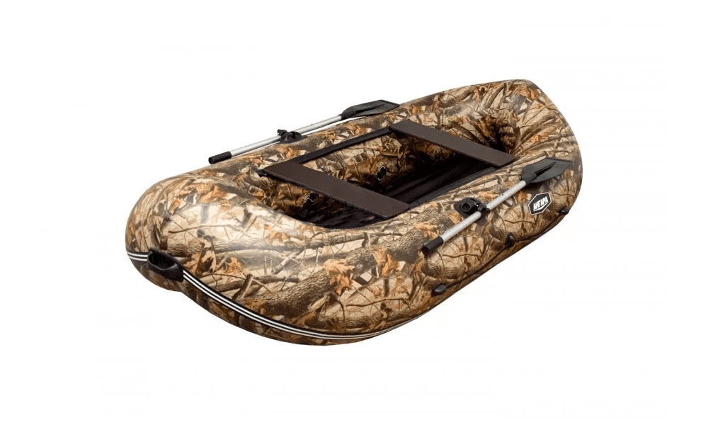 Гребная лодка ПВХ SIBRIVER Ангара-270 НД КМФ (Лес)