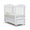 Детская кроватка с продольным маятником Гандылян Марсель Белая