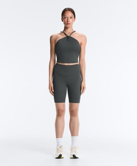 Oysho Топ Comfortlux, серый стальной
