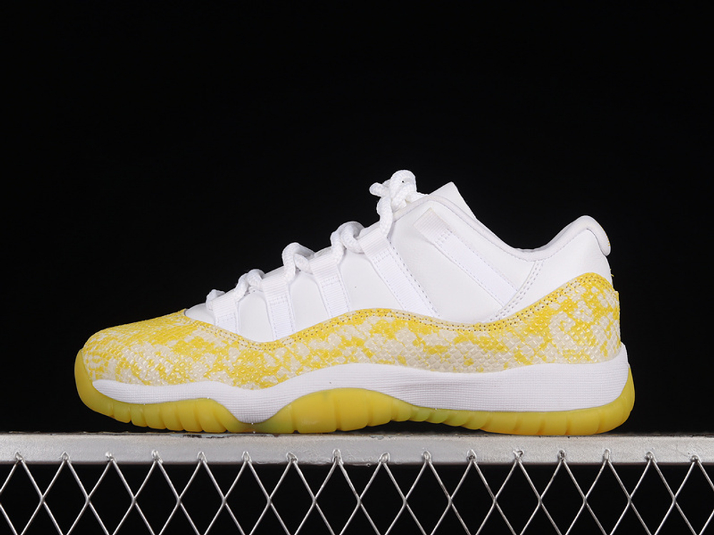 Jordan 11 Retro Low Tour Yellow Snakeskin