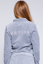 Мягкий женский костюм Sunday с брючками (Размер: S-M) (Цвет: серый)