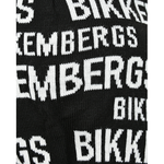 Шапка BIKKEMBERGS Черный/Принт: белые надписи-логотипы Мальчик