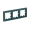 Рамка 3-м AtlasDesign универс. изумруд SE ATN000803
