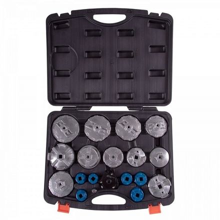 Цена на AFFIX (AF10340019C) Набор съемников масляных фильтров, 19 предметов, кейс