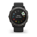 Смарт-часы Garmin Fenix 6X Sapphire, серый, 010-02157-11