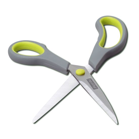 Ножницы универсальные 24,5 см. из нержавеющей стали Kamille КМ-5185 с пластиковыми ручками