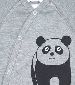 Комбинезон Панда (тёмно серый)