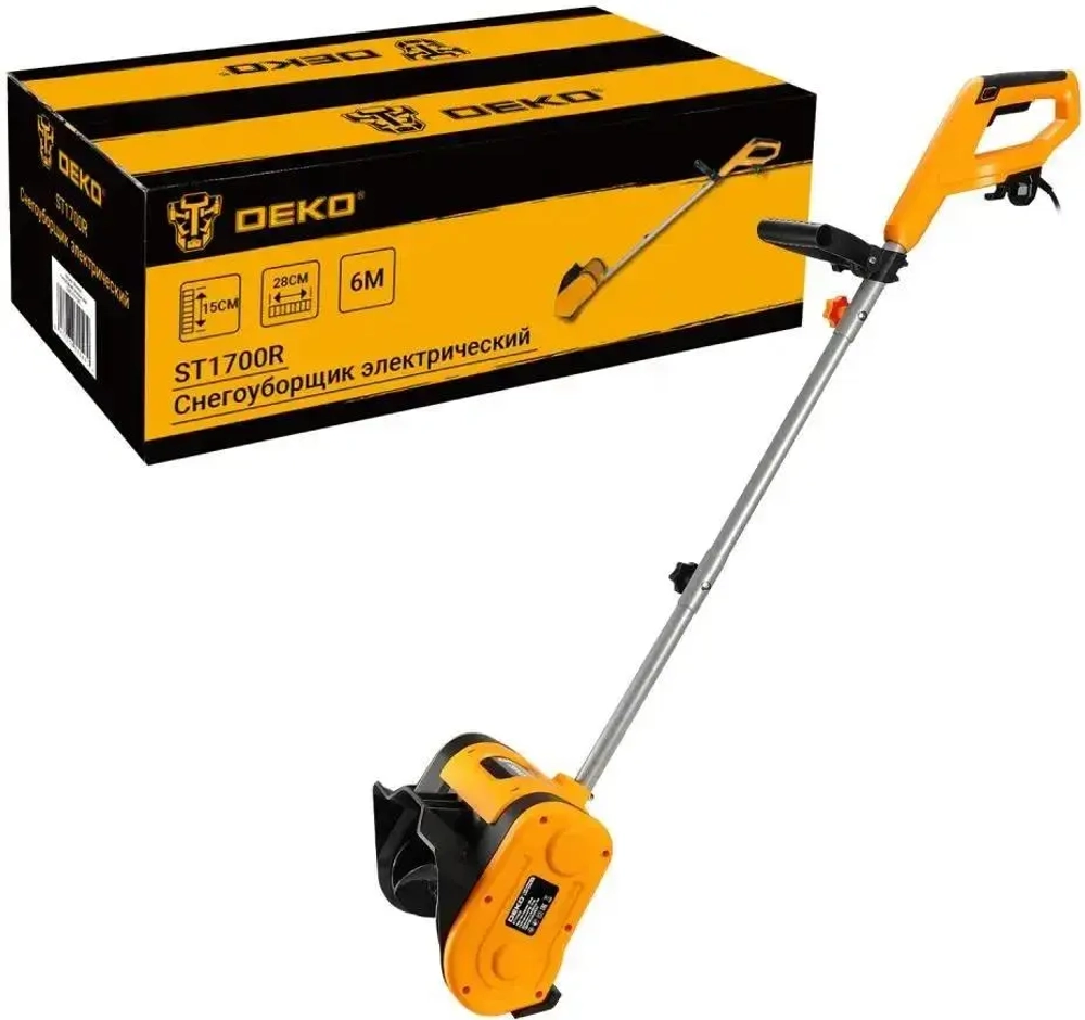 Снегоуборщик электрический Deko ST1700R [083-4446]