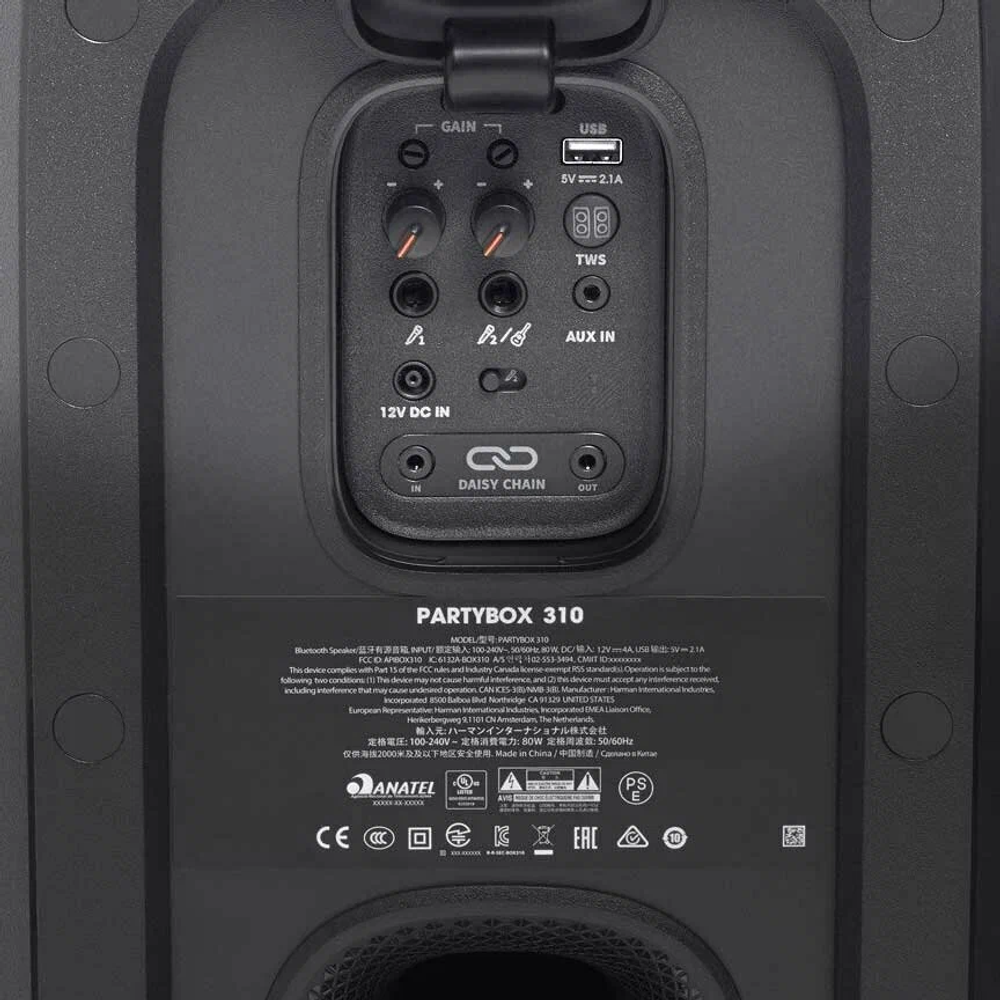 Портативная акустика JBL Partybox 310