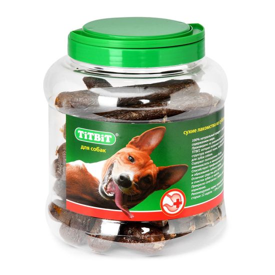 Titbit лакомство Шпикачка для собак 1 шт
