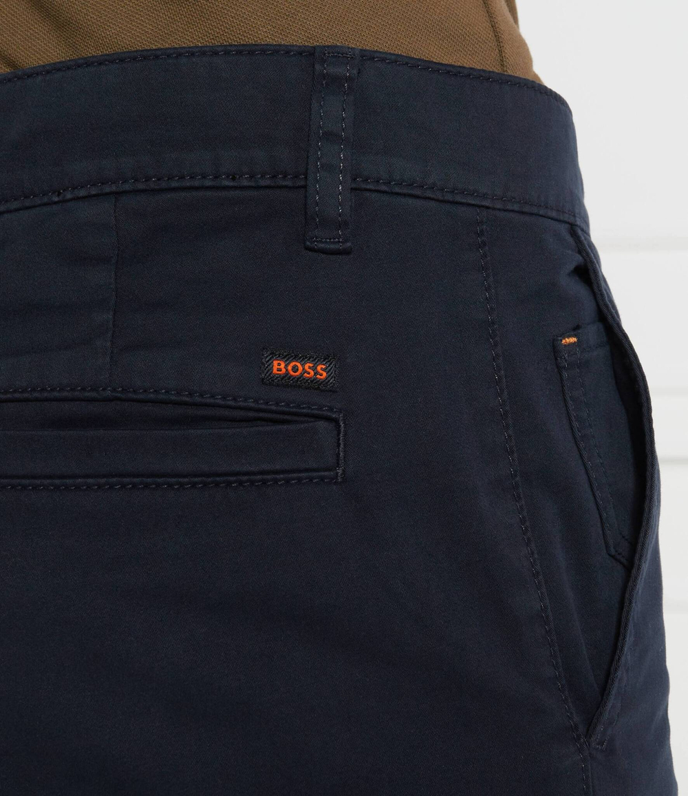 Чиносы BOSS ORANGE - темно-синий(50510917)