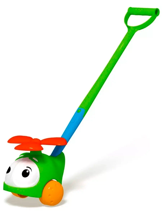 Каталка Вертолётик на палочке