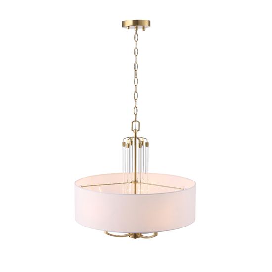 SL1403.303.05 Люстра подвесная ST-Luce Латунь/Прозрачный E27*5 40W BRASS