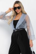 Жакет Случайная встреча (серый) Б13005-7М LT Collection