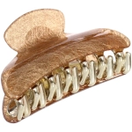 Заколка-краб для волос « ЭЙФОРИЯ», мали, микс 6 цветов, 7см (блистер Кокетка)