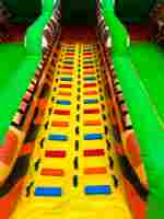 Коммерческий надувной батут «Мир Сафари 2», 14*7*7,5 м.