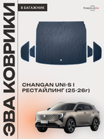 Коврики ЭВА в багажник для Changan UNI-S рестайлинг (CS55 Plus рестайлинг 2) 2025-2026г