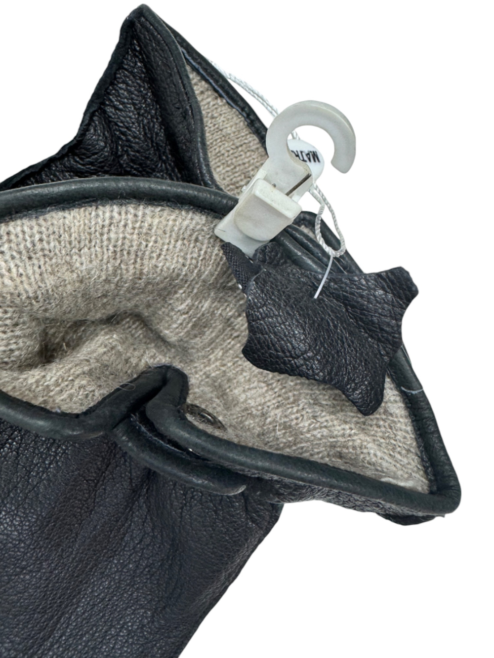 Перчатки. Мужские. Материал верха: Кожа оленя. Подклад: Трикотаж-шерсть. Наружний шов. В упаковке 5 шт.