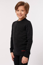 Термобелье для мальчиков Wool Protection MCLWPB0102 черный Montero