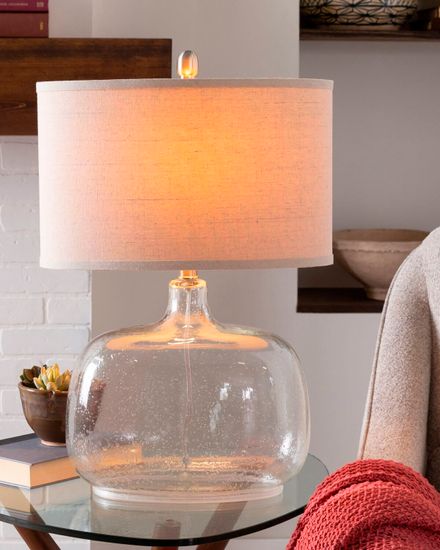 Прозрачная настольная лампа “Зельда”