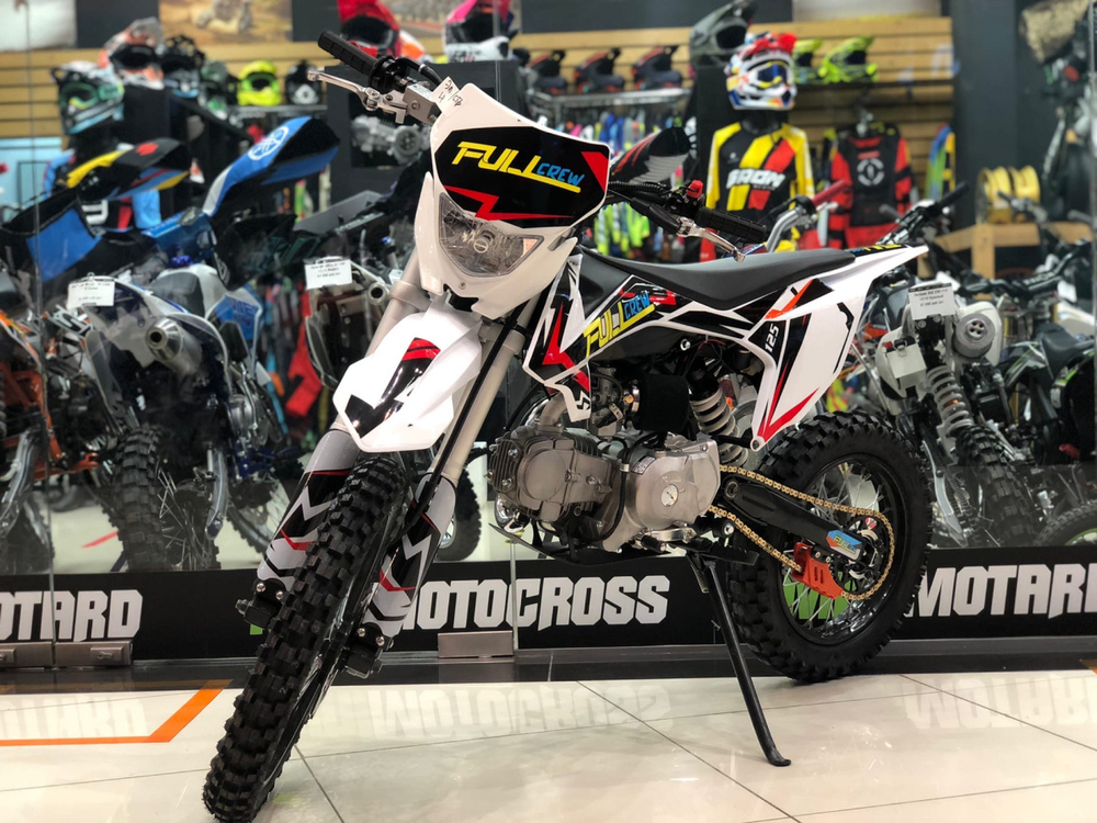 Питбайк Full Crew FC125e 17/14 Белый