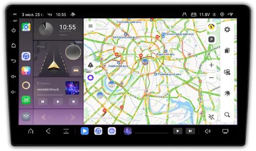 Магнитола для Mazda CX-9 2007-2015 - Kuberg OL-1582 QLed, Android 13, Быстрейшая, CarPlay, SIM-слот