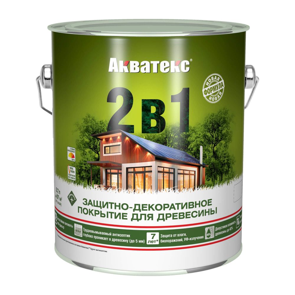 Акватекс 2,7л 2 в 1 Рябина
