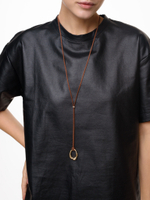 Колье "Cord Lake" Brown Gold