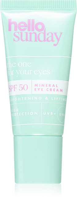 hello sunday the one for your eyes - разглаживающий и осветляющий крем для глаз SPF 50 /   15  ml  / GTIN 8436037793370