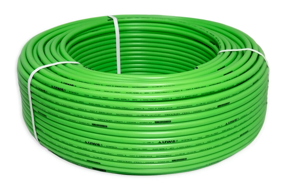 Труба многослойная UWS-GREEN PERT-AL-PERT (З.) 16*2 (100)