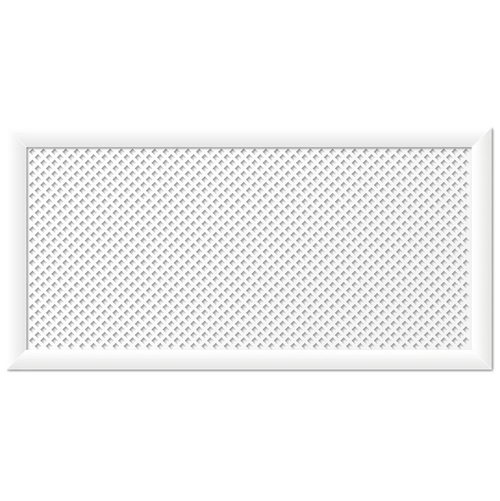 Экран для радиатора Стильный дом Глория v546728 белый 1200х600 мм