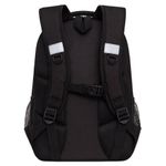 Рюкзак GRIZZLY школьный, анатомическая спинка, 2 отделения, для девочек, "DIAMOND HEART", 39х30х20 см, RG-568-3/1