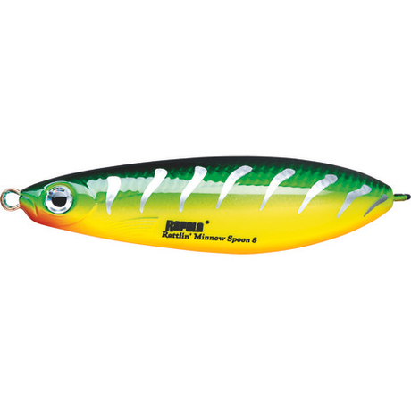 Незацепляйка RAPALA Rattlin' Minnow Spoon RMSR08 / 8 см, 16 г, цвет FRB