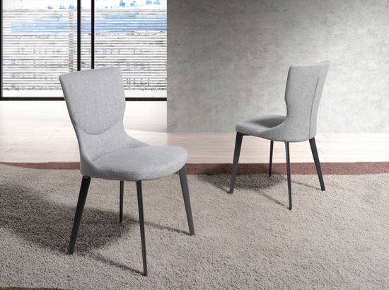 Стул 4131/A206 из серой ткани Испания 