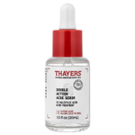 Thayers, сыворотка против акне двойного действия, для кожи, склонной к акне, без отдушек, 30 мл (1 жидк. унция)
