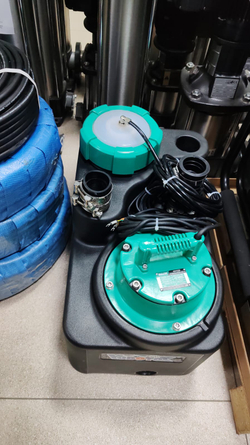 Насосная станция канализационная "Vodotok" модель КНС-ПМЧР-7м-9м³/ч-0,75кВт-30л