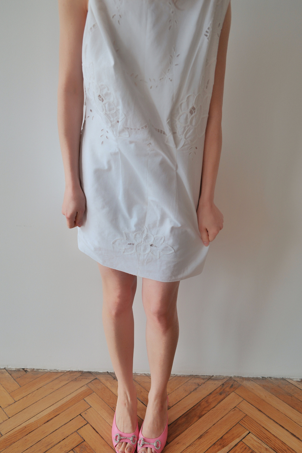 Платье асимметричного кроя