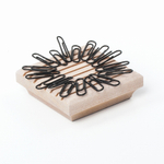 Набор настольный BESTAR "Nefertum" из массива дерева (бук), 9 предметов, цвет "беленый дуб", 236397