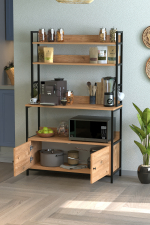 Стеллаж кухонный ETHIOPHIA - сосна