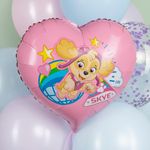 Шар (18''/46 см) Сердце, Любимый Щенок, 1 шт. в уп.