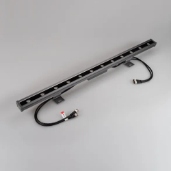 Светодиодный прожектор AR-LINE-1000L-48W-24V RGB-Warm3000 (Grey, 15x45 deg, DMX512) (Arlight, Закрытый) 027958