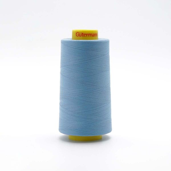 Нитка Gutermann Mara 150 (5000 метров), 1 боб., особо тонкая | 143 серо-голубой